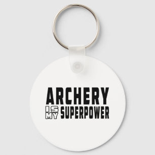 Archery is mijn supermacht sleutelhanger