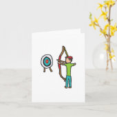 Archery Kaart (Gele Bloem)