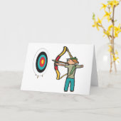 Archery Kaart (Gele Bloem)