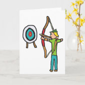 Archery Kaart (Gele Bloem)