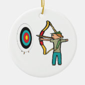 Archery Keramisch Ornament (Voorkant)