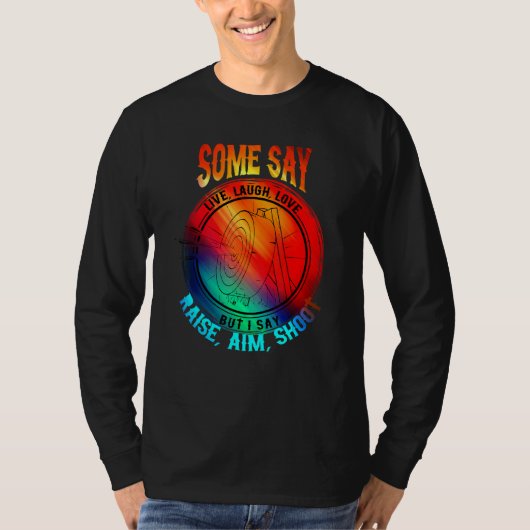 Archery Laughter Life Love T-shirt (Voorkant)