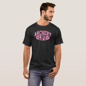 Archery Life Bow and Arrow Archer Tournament Athle T-shirt (Voorkant volledig)