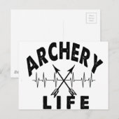 Archery Life Briefkaart (Voorkant / Achterkant)