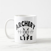 Archery Life Koffiemok (Links)