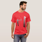 Archery Londen naar Rio de Janeiro Archers T-shirt (Voorkant volledig)