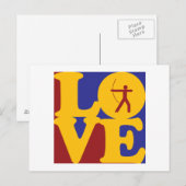 Archery Love Briefkaart (Voorkant / Achterkant)