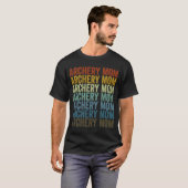 Archery mam Archer Bow en Arrow Mam Archery T-shirt (Voorkant volledig)