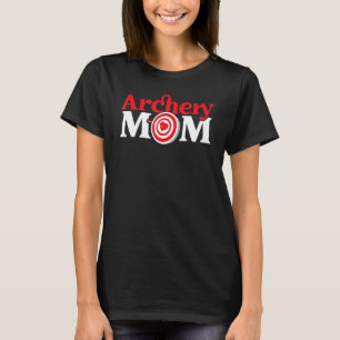 Archery Mam Bow Arrow Shooting Sport Archer Moeder T-shirt