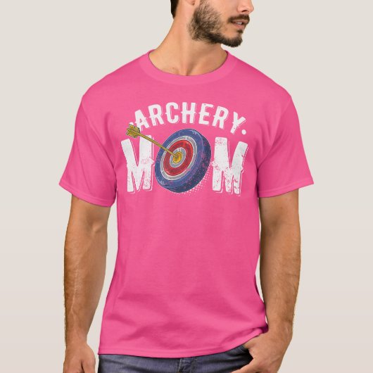 Archery Mam Bow Arrow Shoots Hunter Women T-shirt (Voorkant)