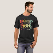 Archery mam die Archer Bow Hunter Arrow T-shirt ja (Voorkant volledig)