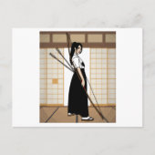 Archery met een buis en een pijltje briefkaart (Voorkant)