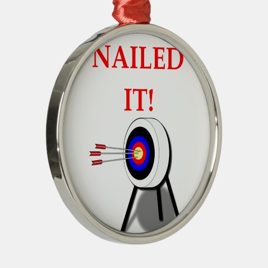 ARCHERY METALEN ORNAMENT (Rechts)