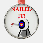 ARCHERY METALEN ORNAMENT (Voorkant)