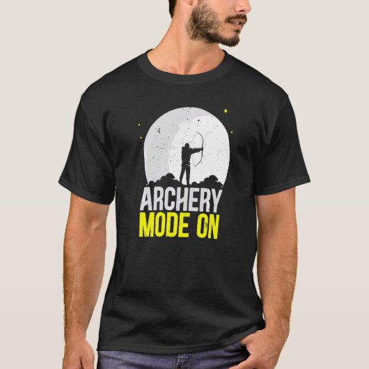 Archery Mode on bow Arrow Shooting Sport Archer T-shirt (Voorkant)