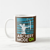 Archery Mode op Compound bow Archer Koffiemok (Links)