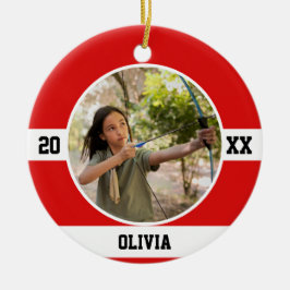 Archery Ornament Bow And Arrow Sport School Archer