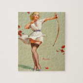 Archery Pin-Up Girl Legpuzzel (Verticaal)