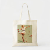 Archery Pin-Up Girl Tote Bag (Voorkant)