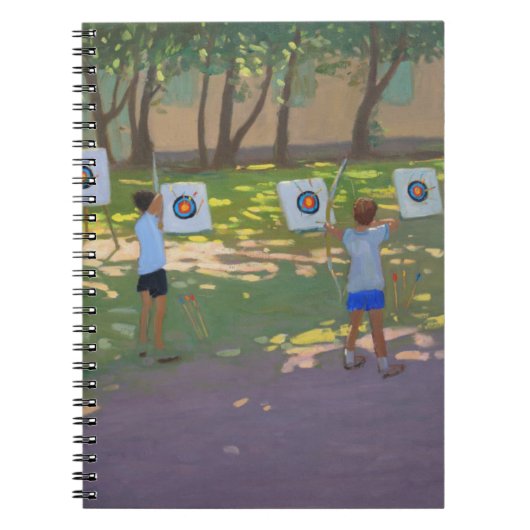 Archery practice France Notitieboek (Voorkant)