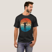 Archery Retro Cool 80s 90s Funny Archery T-shirt (Voorkant volledig)