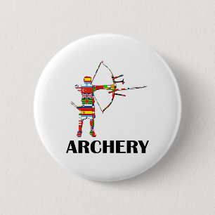 Archery Ronde Button 5,7 Cm