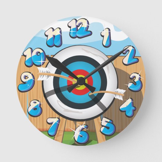 Archery Ronde Klok (Voorkant)