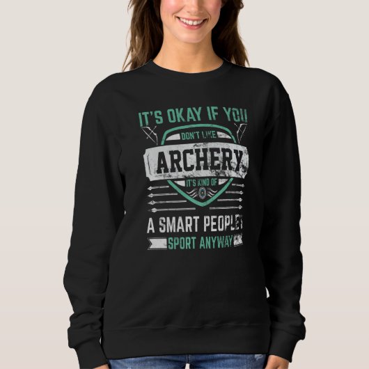 Archery Smart People's Sport Archer Mannen Wo Trui (Voorkant)