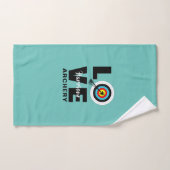 Archery Sport Cool Typografie Archers gepersonalis Handdoek (Handdoek)