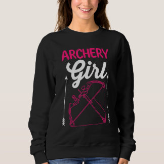 Archery Sports Bow And Arow Shooting Archer Girl Trui