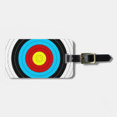 Archery Target Bagagelabel (Voorkant horizontaal)