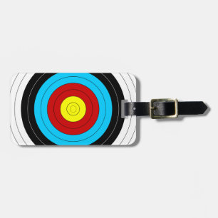 Archery Target Bagagelabel