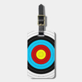 Archery Target Bagagelabel (Voorkant verticaal)