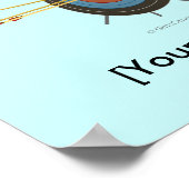 Archery Target Bullseye Poster (Hoek)