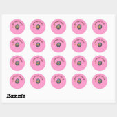 Archery Target Bullseye Ronde Sticker (Vel)