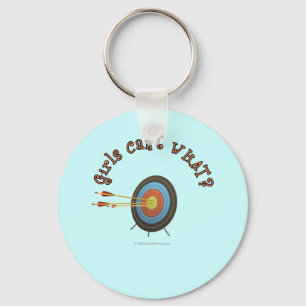 Archery Target Bullseye Sleutelhanger