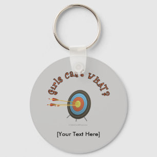 Archery Target Bullseye Sleutelhanger