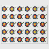 Archery Target Cadeaupapier (Vlak)