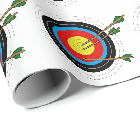 Archery Target Cadeaupapier (Rol Hoek)