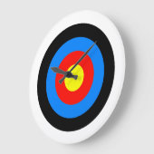 Archery Target Clock Grote Klok (Hoek)