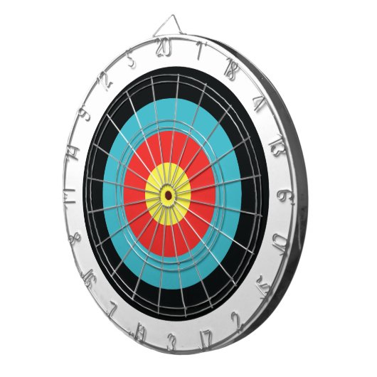 Archery Target Dartbord (Voorkant Rechts)