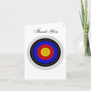Archery Target Design Bedankt