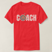 Archery Target  for Traditional Archery Coach  T-shirt (Design voorkant)