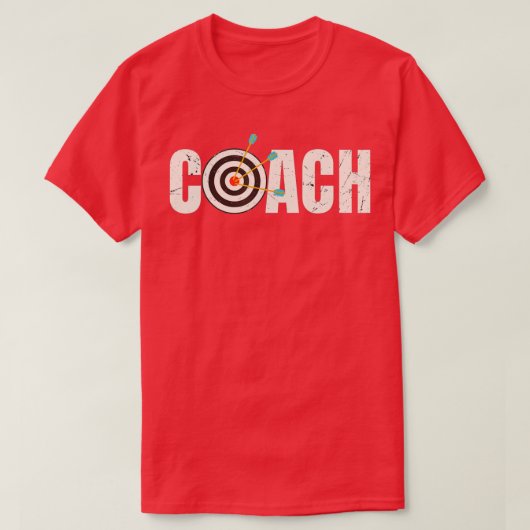 Archery Target  for Traditional Archery Coach  T-shirt (Design voorkant)