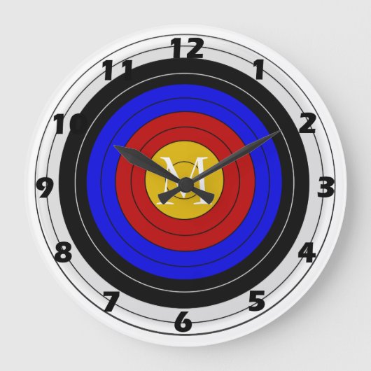 Archery Target Grote Klok (Voorkant)