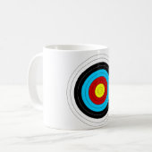 Archery Target Koffiemok (Voorkant links)