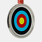 Archery Target Metalen Ornament (Rechts)