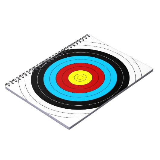 Archery Target Notitieboek (Linkerzijde)