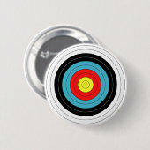 ARCHERY TARGET Pin / Button Badge (Voorkant /achterkant)
