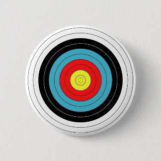 ARCHERY TARGET Pin / Button Badge